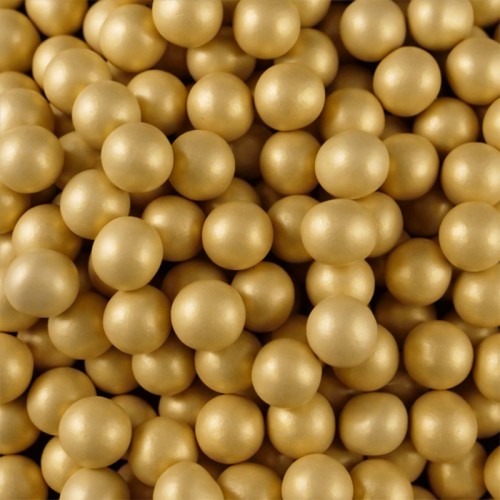 Pérolas Chocolate Douradas